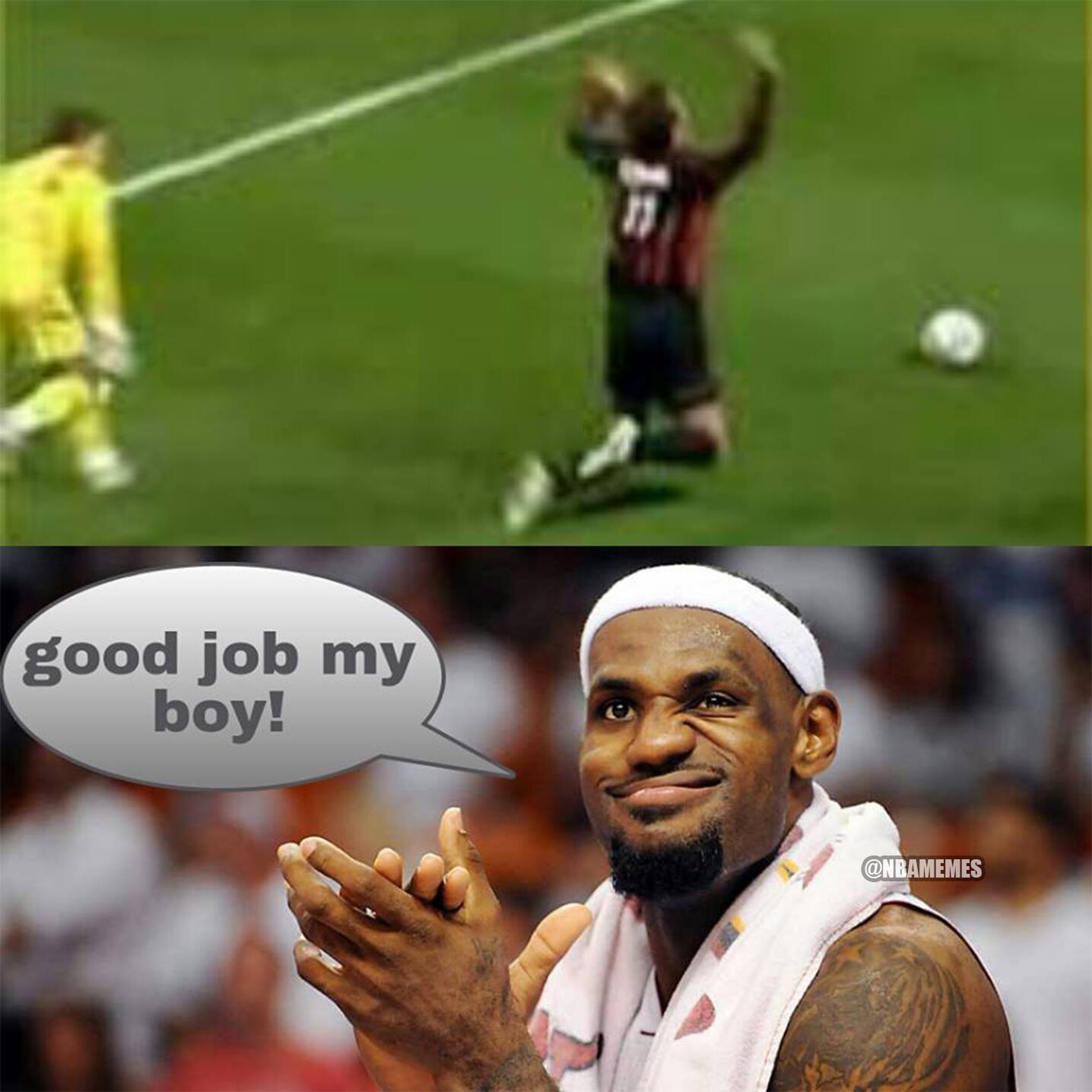 Nba Memes Lebron James Teaching Soccer Players How To Flop Http T Co Zhzpyzoemi Nba Memes Lebron James Teaching Soccer Players How To Flop Http T Co Zhzpyzoemi