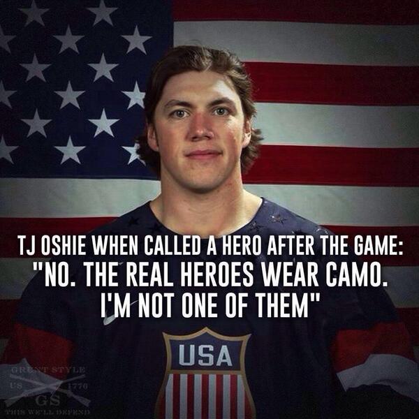 MattesonFilms's tweet photo. TJ Oshie is a class act #USA http://t.co/KkwjGV1nKL