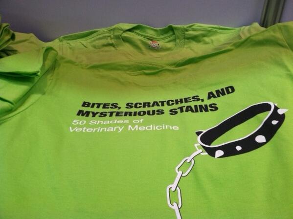 CliniciansBrief's tweet image. At @WesternVet? Wear your Clinician&apos;s Brief &amp;amp; Veterinary Team Brief t-shirt Tuesday for free prizes! #WVC2014