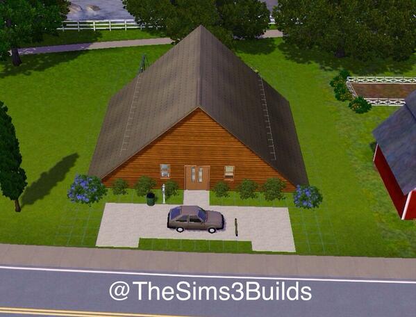 TheSims3Builds's tweet image. The A-Frame #thesims3builds #thesims3 #sims3 #aframe #coolhouses