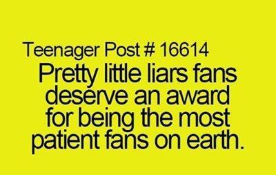 PllSLAT's tweet image. WE DESERVE AN AWARD!

#PLLFans #PrettyLittleLiars