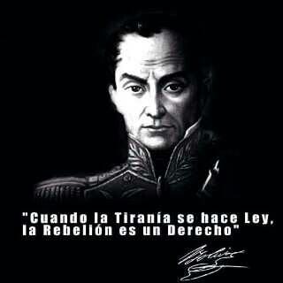 amandacarmona8's tweet photo. "@DolarToday: Cuando la tirania se hace ley; la rebelión es el derecho http://t.co/NtjC7K91I1"