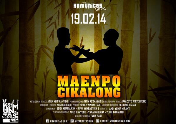 komunitasunik's tweet photo. Komunitas Unik tomorrow - Maenpo Cikalong http://t.co/nHatID7TyQ