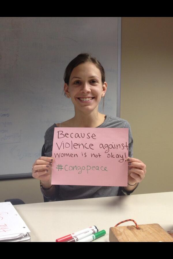 melanieoppy's tweet photo. Why I think an inclusive peace process in #congo is important...#congopeace @EnoughProject http://t.co/XJV3lezkKE