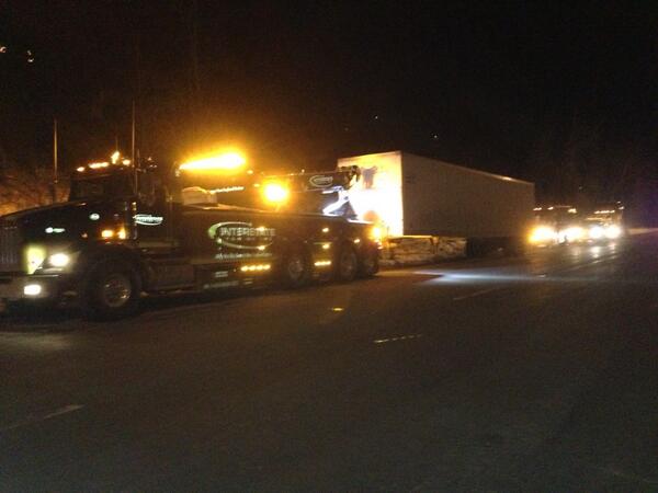 Interstate crew working this accident on 91S in Holyoke