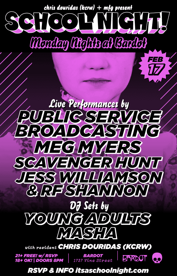 ItsASchoolNight's tweet photo. Doors at 8PM! We're kicking off the night with a combined set from @jessswilliamson &amp; #RFSHANNON! Come through! http://t.co/U632ofKkHB