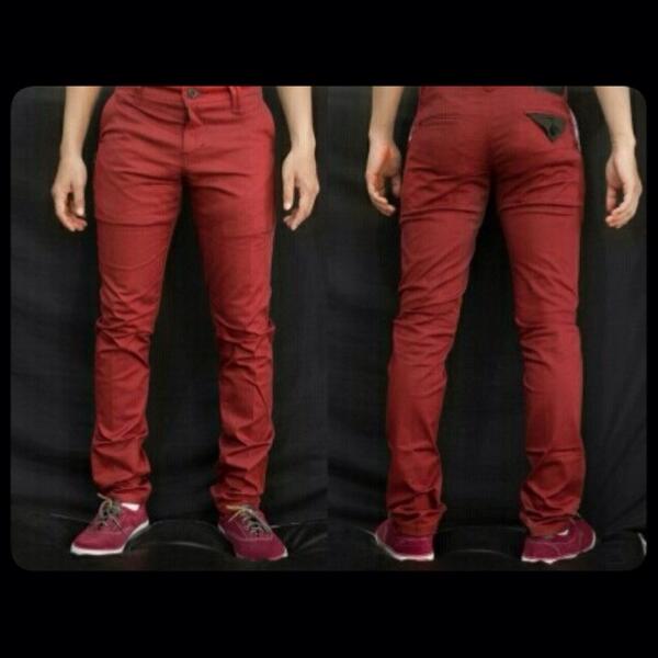 MAYHEM LONG CHINO | LC.MAROON | ONLY 325.000 | S-M-L-XL-XXL | ORDER ONLINE 08990127997/MAYHEM STORE \m/