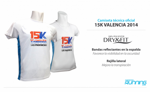 15KValencia's tweet photo. Os presentamos el diseño definitivo de la camiseta oficial de la 15K Valencia abierta al mar http://t.co/liEqKQ1MxE http://t.co/ujN1K0gDwD