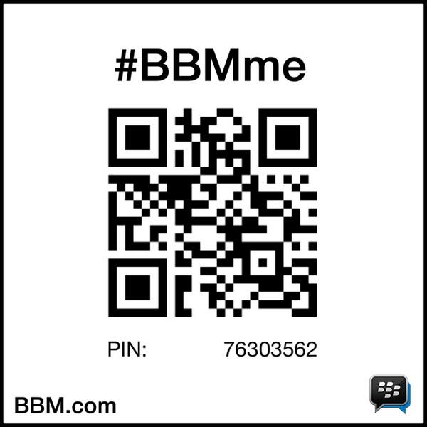 #BBMme PIN:76303562pin.bbm.com/76303562