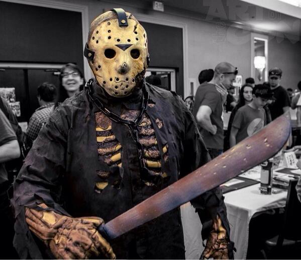 Jason Voorhees @kanehodder1 #fridaythe13thpart7 #newblood #jasonjasonjason #eastbaycomiccon #kanehodder #jason #f13th