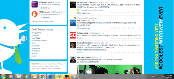 hcltech's tweet photo. Someone's getting popular. We're all getting famous, people. Kudos! #DontStop #CoolestInterviewEver 
Happy?Retweet! http://t.co/DBF9wx0mkB