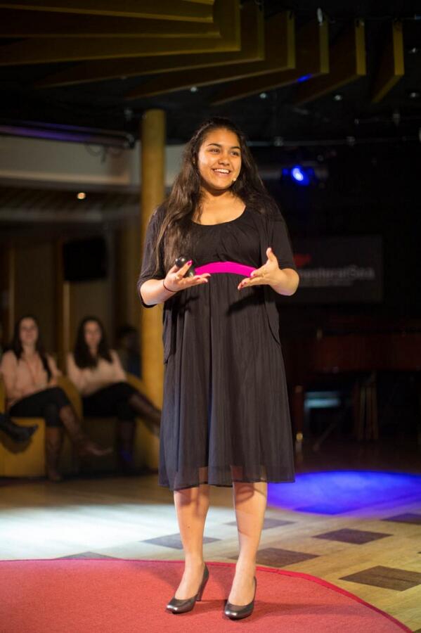 charu1603's tweet photo. Thank you for this encouragement! @mtholyoke https://t.co/6ac0vOQneh @tedxsas @YouthIncMag #TEDxSAS http://t.co/1R01wxveJV