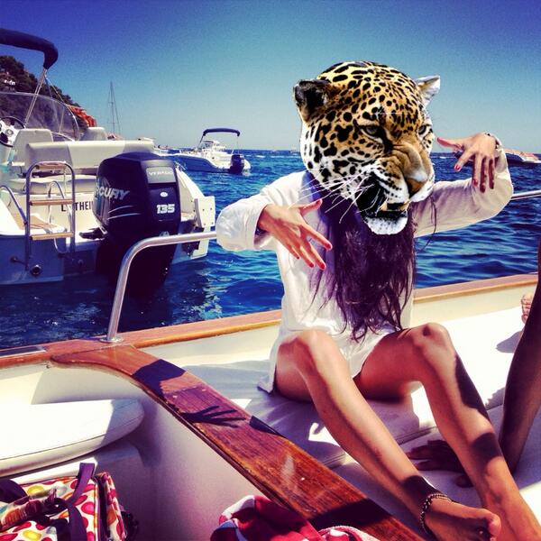 9Bertita's tweet photo. Gone wild for a while #bedifferent http://t.co/y3vcoSWzvI