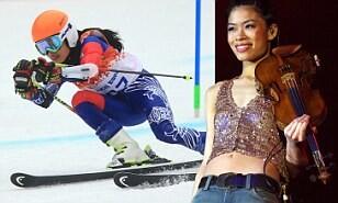 SinderellaZ's tweet photo. In awe of #vanessamae accomplished #violinist and Olympic skier! #rolemodel #superstar #Sochi2014 #Olympics2014 http://t.co/XAbnS9RcHL
