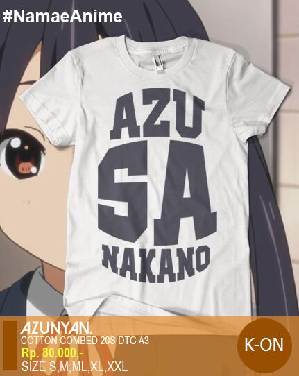 NamaeAnime's tweet photo. TS Azunyan K-ON for order 0898346724 . #YukOrder https://t.co/qErb6D9FRA