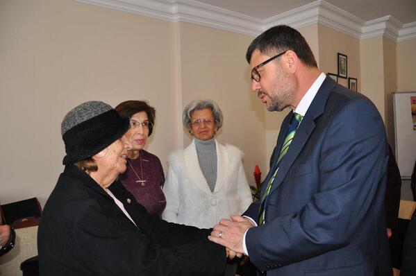 MHP Seyhan Belediye Başkan Adayı Abdullah Çalışkan,Türk Kadınlar Birliği'ni ziyaret etti.