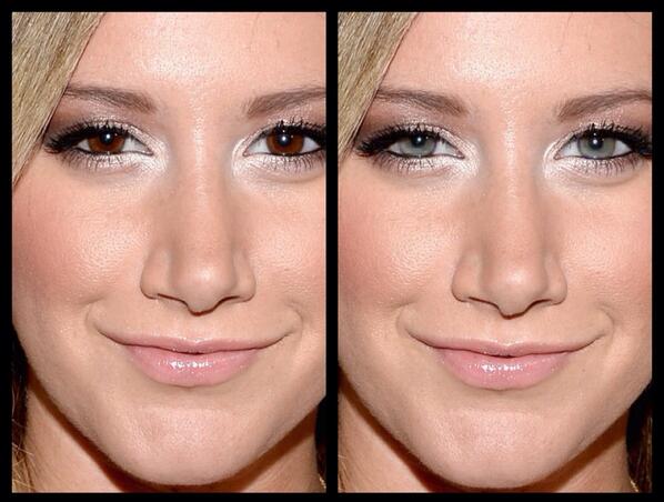 MEDAMAeye's tweet photo. Ashley Tisdale
左→ビフォアー
右→アフター https://t.co/zMnbydDig6