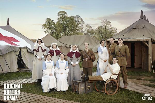 BBCOne's tweet photo. Suranne Jones, Kerry Fox, Hermione Norris and Oona Chaplin all star in #TheCrimsonField, coming soon to @BBCOne. http://t.co/AolikHHjQY