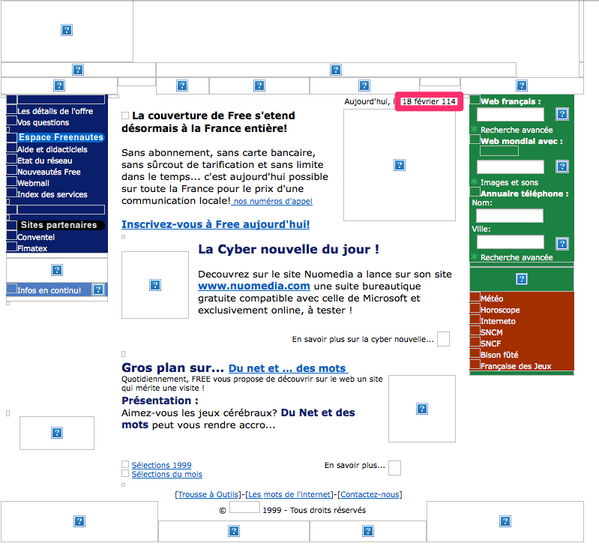 alex_lenoir's tweet image. Exclusif : Free aurait pu être touché par le bug de l&apos;an 2000 #HappyBirthdayFree #ArchiveOrg :-)