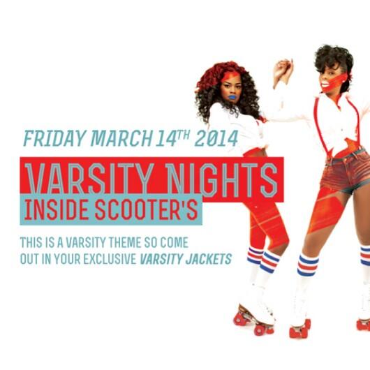Keyezer's tweet image. #VarsityNights Mar 14th at #Scooters Roller Palace. Come out and bring your Varsity Jackets... keyezer.com/event/varsity-…