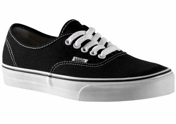 Vans Authentic black white IDR 240k