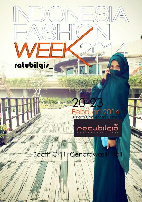 RatubilqiSyari's tweet photo. H-2 #IndonesiaFashionWeek..jgn lupa ke booth #RATUBILQIS di C-11 Cendrawasih hall.yuk #KEEPSYARI @Benefiko http://t.co/5b2ObByRxb
