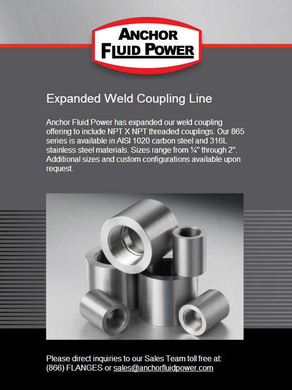 Check Out <a href="/AnchorFP/">Anchor Fluid Power</a>'s Expanded #WeldCoupling Line