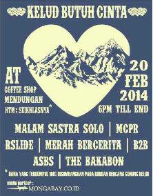 Kelud Butuh Cinta 20 FEB 2014 CS Mendungan