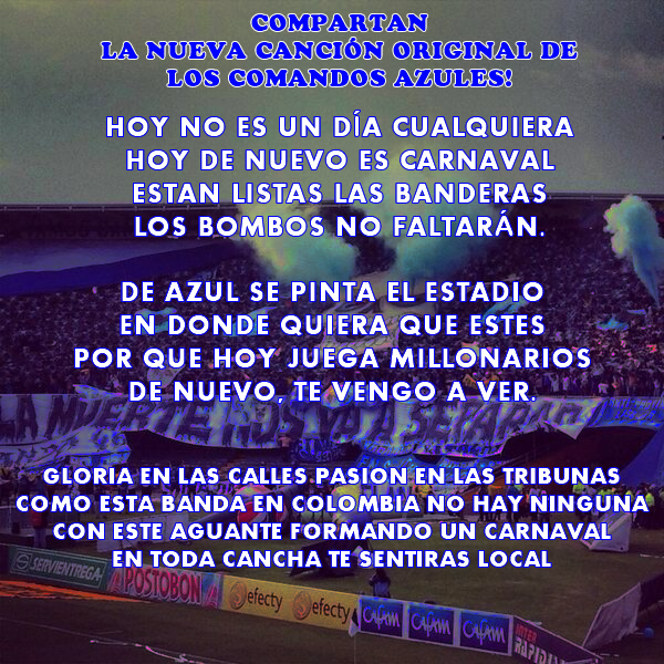 CADC1992oficial's tweet photo. LETRA DE LA NUEVA CANCIÓN. http://t.co/7si0MRwRTm