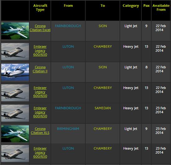 Fancy skiing this weekend? We have some gr8 #EMPTYLEGS to help u jet to the slopes in style! flylea.com/emptysectors/?…
