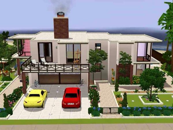 TheSims3Builds's tweet image. Modern house #thesims3builds #thesims3 #sims3 #modernhouse #coolhouse