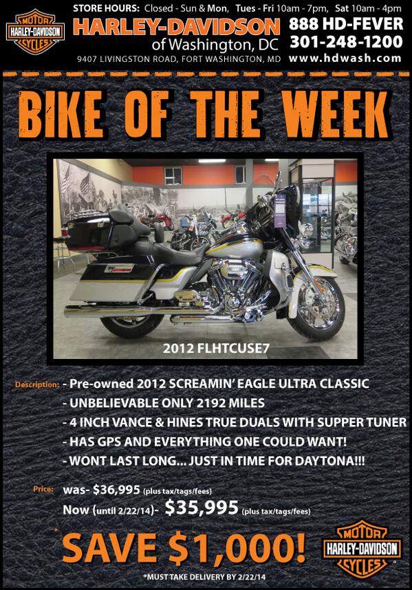 HDWashington's tweet image. Bike of the Week! @HDWashington