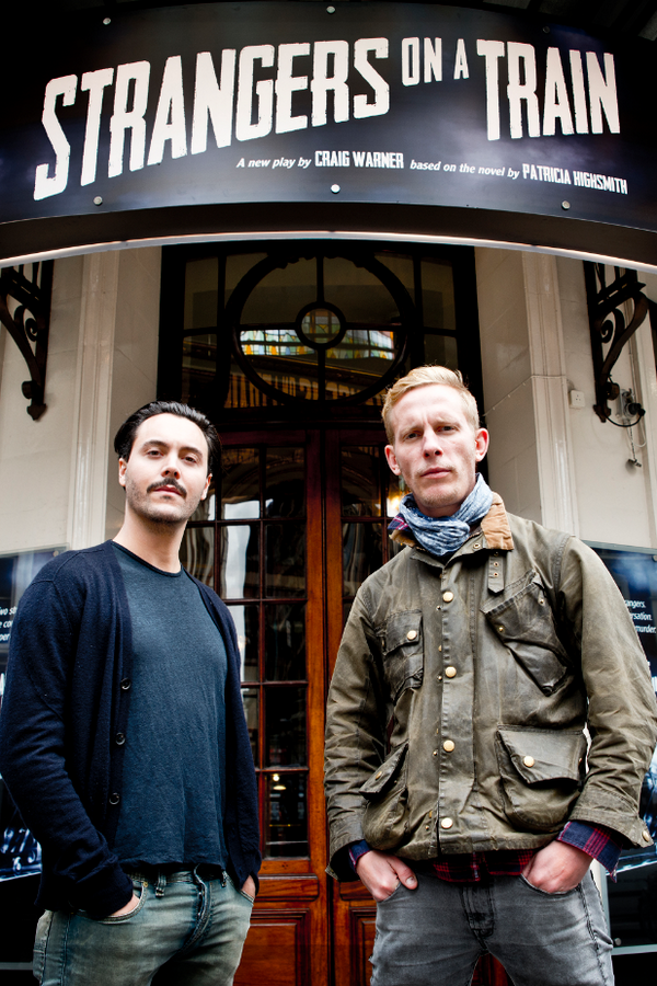 StrangersLDN's tweet photo. How many of you had your photo taken outside the Gielgud Theatre over the past few months, like our Bruno &amp; Guy? RT: http://t.co/s7s3Lbis4C