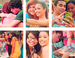 Degrassi fan taking pics of the stars of degrassi