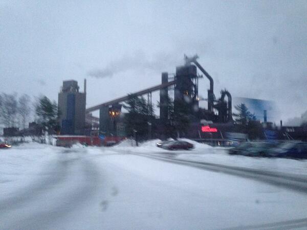 Hagnor's tweet photo. Idag har vi hälsat på SSAB i Luleå! http://t.co/Mc0MNICake