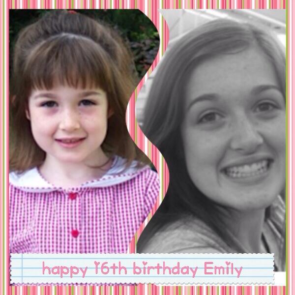 AmyJHoffman's tweet photo. Hope you're having a great 16th birthday @EmilyHoffman31 I love you daughter  #sweet16 http://t.co/RX5xv38Aww