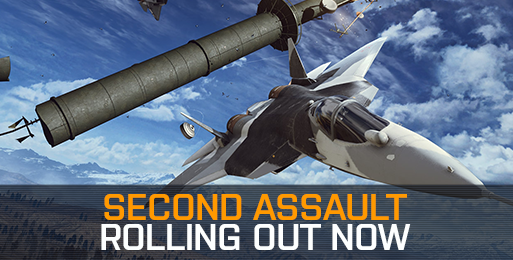 Battlefield's tweet photo. Second Assault is rolling out now for Premium players: http://t.co/c2vsiDDMhs 

Retweet for Second Assault!
| http://t.co/uB88P5c3VO