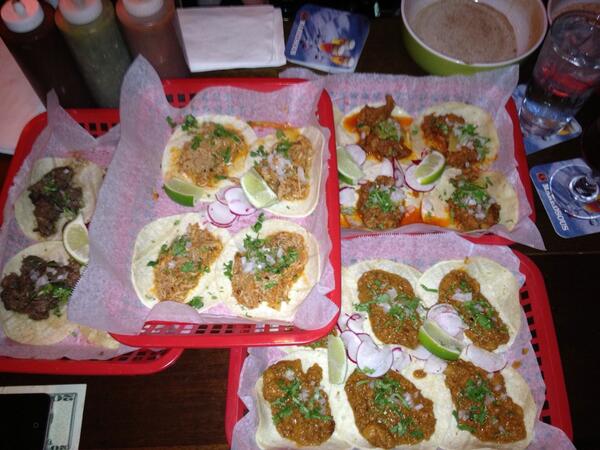 The challenge was these 20 tacos in 10 minutes <a href="/locopeztacos/">locopez</a> ... I failed at 18. It hurts bad