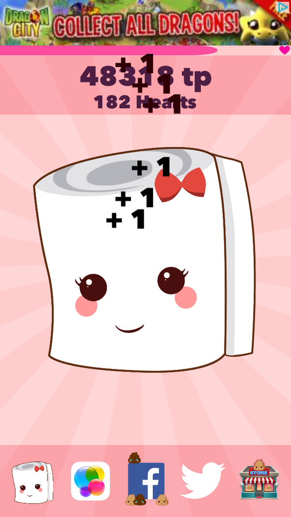 PoopClicker's tweet image. Become the #PoopClicker #Champion, #Challenge your friends! *GAME CENTER enabled for Poop #Leaderboard! *