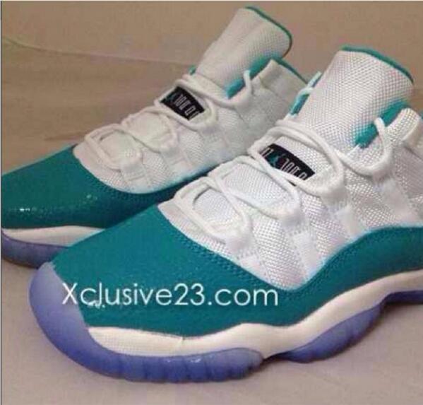 _DarthBader's tweet photo. "Aqua" Low 11 GS, may be releasing soon. what do you guys think? http://t.co/WWFS7D707r