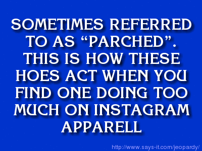 NotSoJeopardy's tweet photo. Slang for $1,000! Reply with the hashtag #NotSoJeopardy to play along! #RT #GhettoJeopardy #RatchetJeopardy #TFB http://t.co/9yOwohRPLQ