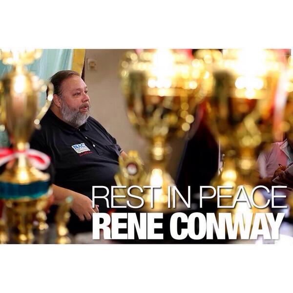 Selamat jalan Mr Rene (<a href="/ReneConwayPKT/">Rene' Conway</a>), terima kasih atas dedikasimu yg luar biasa. #RIP