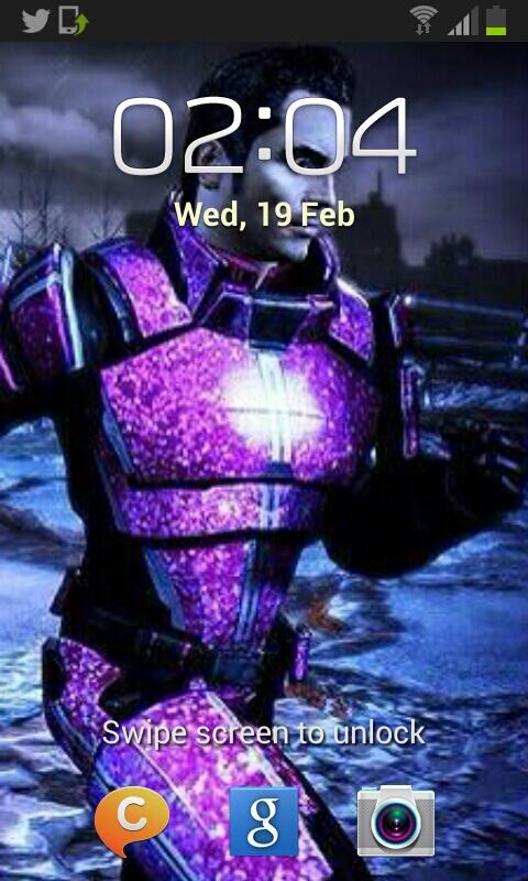 #TweetYourLockScreen