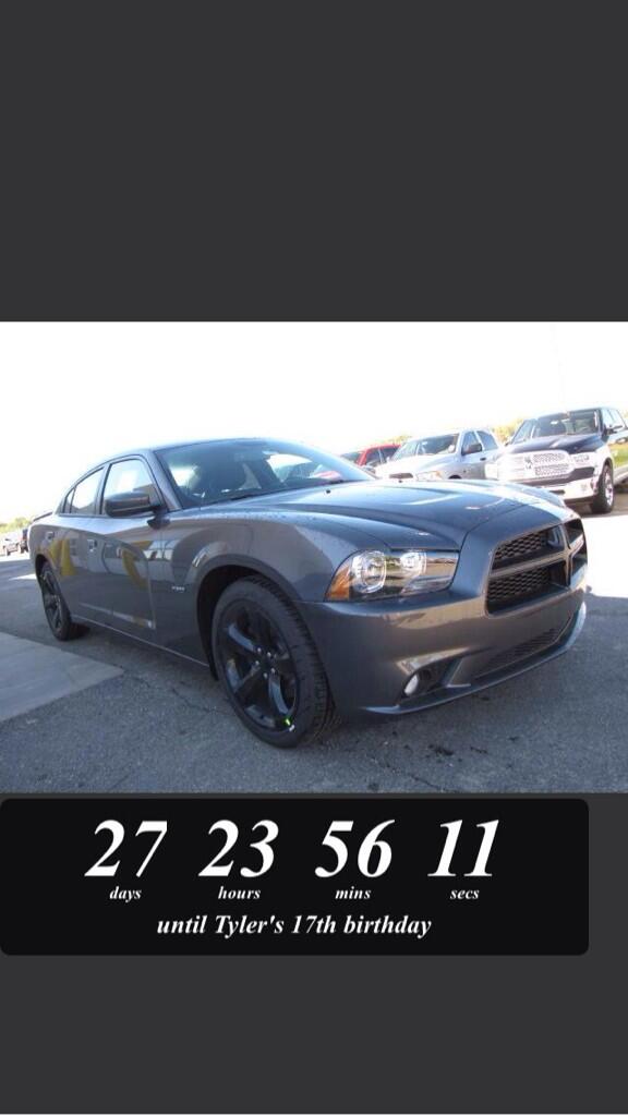 TylerUlahel's tweet image. It's almost here, until I can legally drive 👌😎 #charger #chargersaremoney #idrivefast #noragrets
