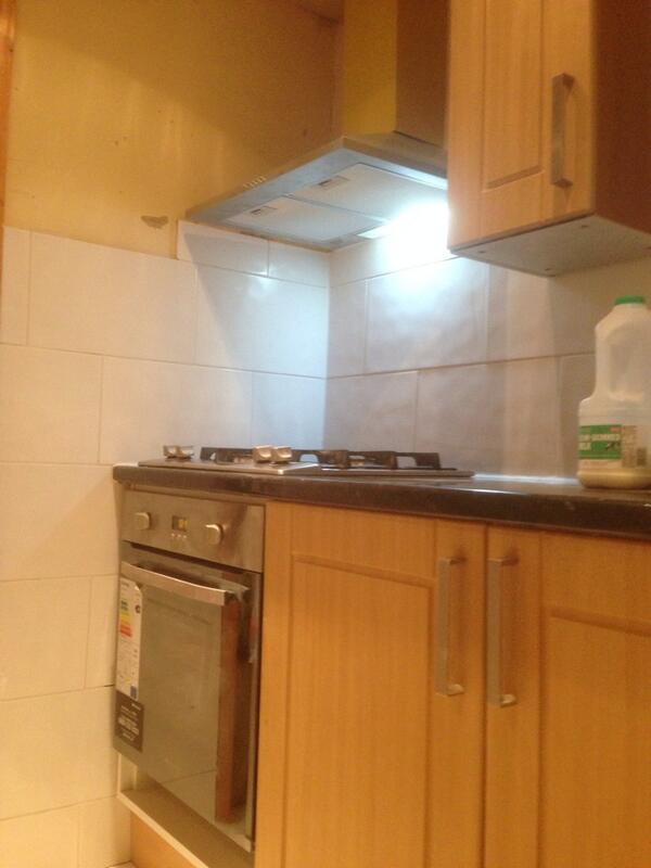 GCAL6343's tweet image. Kitchen being fitted