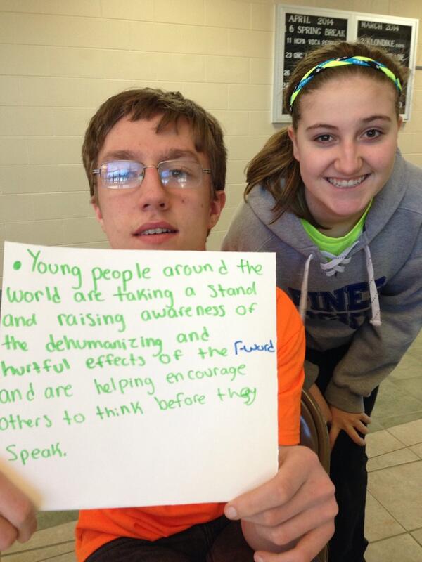 EmilyRhode's tweet photo. #npsd promotes #respect today and everyday! #projectUNIFY http://t.co/t1DGq5FfUd