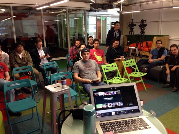 StephanieLinTV's tweet image. The view from the @chartboost lecture podium. Hello #chartboostuniversity #gamedevs! We are excited to have you!