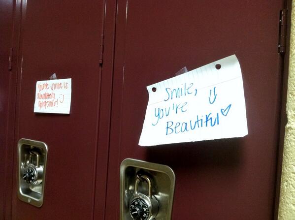 SCPsych18's tweet image. Gotta love when students come up with #RandomActsofKindness for their peers! @dosomething #positivitypaysoff