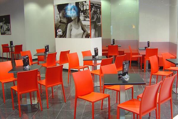 UNDER AN ORANGE #MOON Italian Bar #furnitureproject gaber.it #chair #designchair