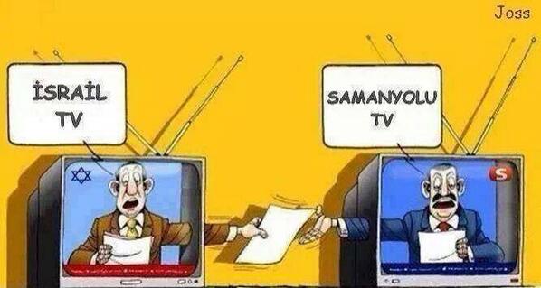 samanyolu tv nin yayın içeriğini nerdenaldığı belli ::)